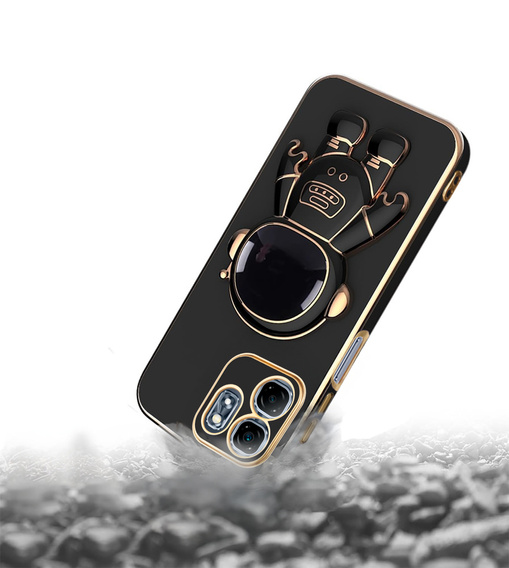Obal na mobil pre Infinix Hot 50i 4G, Astronaut, čierne
