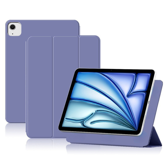 Puzdro pre Apple iPad Air 13" 6 gen. 2024 (A2836, Magnetic smartcase, fialové