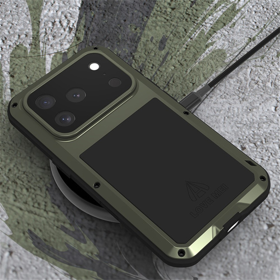 Puzdro s tvrdeným sklom pre iPhone 17 Pro