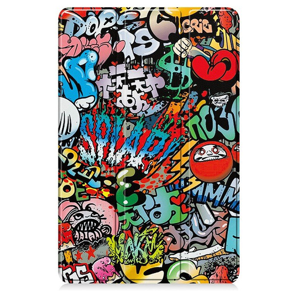 Puzdro pre Lenovo Tab M11, Smartcase, graffiti