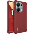 IMAK Obal na mobil pre Xiaomi Redmi Note 13 Pro 4G / Xiaomi Redmi Note 14S / Xiaomi Poco M6 Pro 4G, Dropproof, červené