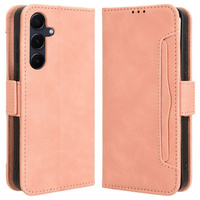 Klapkové puzdro pre Samsung Galaxy A35 5G, Card Slot, ružové