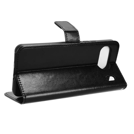 Klapkové puzdro pre OnePlus Nord 4, Crazy Horse Wallet, čierne