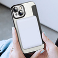 Klapkové puzdro pre iPhone 14, RFID Wallet MagSafe CamShield, čierne