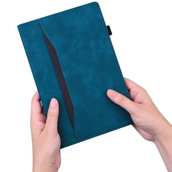 Puzdro pre Lenovo Tab M10 Plus 10.6 Gen 3 TB-125F TB-128F, Classic, s priestorom pre stylus, modré