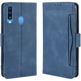 Klapkové puzdro pre Samsung Galaxy A20s, Card Slot, tmavomodré
