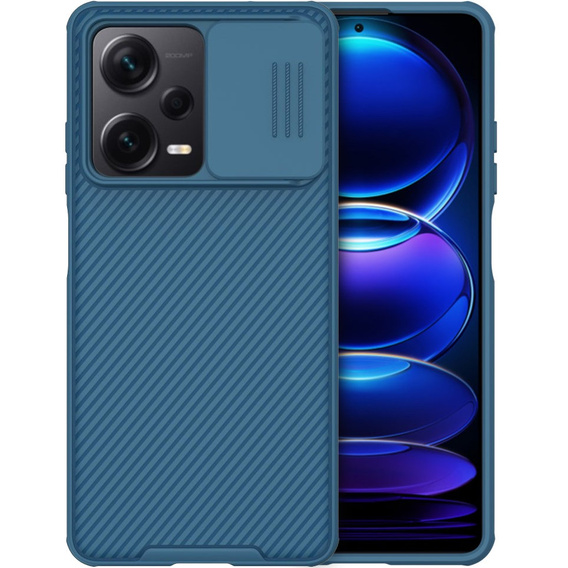 Puzdro pre Xiaomi Redmi Note 12 Pro+ 5G, pancierované Nillkin, CamShield Pro, modré