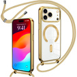 Puzdro Electro MagSafe + šnúrka pre iPhone 17 Pro Max