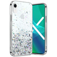 Obal na mobil pre iPhone XR, Glittery, priehľadné