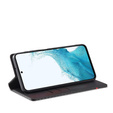 Klapkové puzdro pre Samsung Galaxy A55, Carbon LC.IMEEKE, čierne