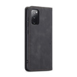 CASEME puzdro pre Samsung Galaxy S20 FE, Leather Wallet Case, čierne