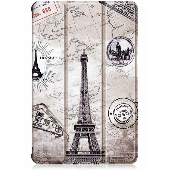Puzdro pre Lenovo Tab M11, Smartcase, Eiffel Tower