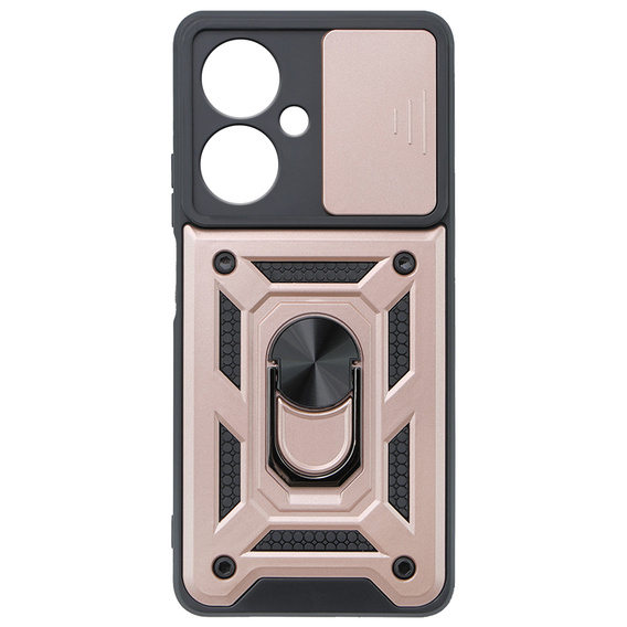 Obal na mobil pre Oppo A79 5G, CamShield Slide, ružové rose gold