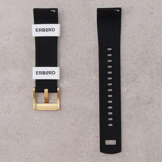 ERBORD Univerzálny 20 mm silikónový remienok