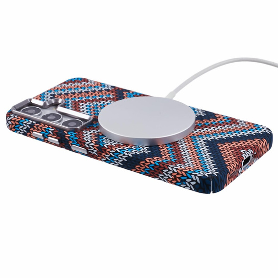 Puzdro pre Samsung Galaxy S25 + Plus, Carbon Fiber MagSafe, viacfarebné