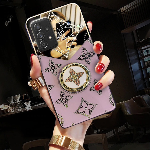 Fashion Obal na mobil pre Samsung Galaxy A53 5G, fialové