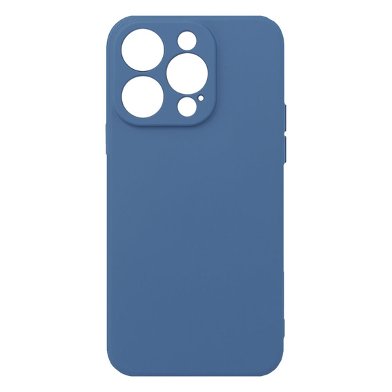 Obal na mobil pre iPhone 15 Pro Max, Silicone Lite, tmavomodré