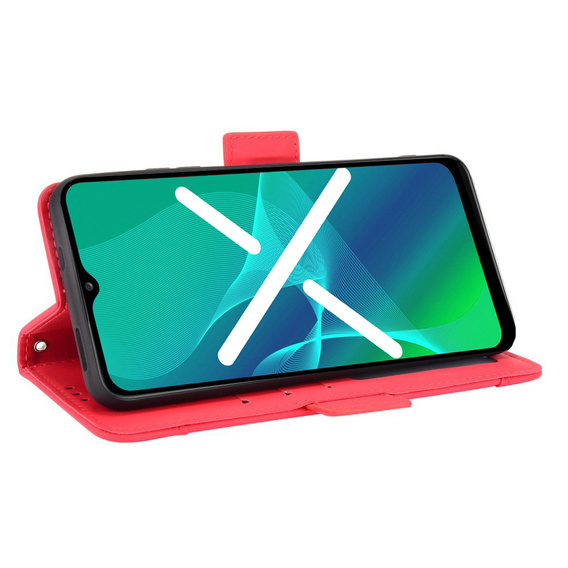 Klapkové puzdro pre Xiaomi Poco M4 Pro 5G / Redmi Note 11S 5G, Card Slot, červené