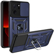 Obal na mobil pre Xiaomi 13T / 13T Pro, CamShield Slide, tmavomodré