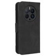 Klapkové puzdro pre Huawei Mate 50 Pro 4G, Card Slot, čierne