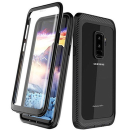 Puzdro pre Samsung Galaxy S9+ Plus, Shockproof, s fóliou, modré