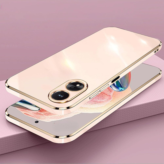 Puzdro pre Oppo A38 4G / Oppo A18 4G, Glamour CamShield, ružové rose gold