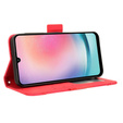 Klapkové puzdro pre Samsung Galaxy A25 5G, Card Slot, červené