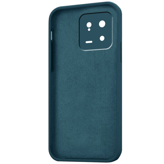 Obal na mobil pre Xiaomi 13 5G, Silicone Lite, zelený