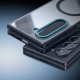 Puzdro DuxDucis pre Samsung Galaxy Z Fold6 5G, Aimo Case, pre MagSafe, transparentné / čierne