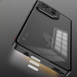 Puzdro pre ASUS ROG Phone 8 Pro, Frame Case, čierne