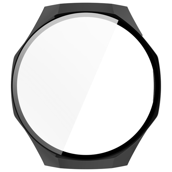 Puzdro 2v1 + tvrdené sklo pre Huawei Watch GT 5 Pro 46mm, čierne