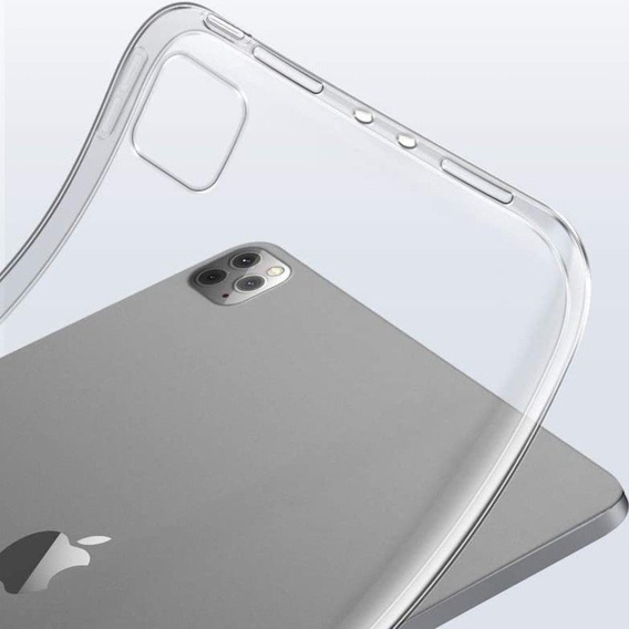 Puzdro pre iPad Pro 11" 2022/2021/2020/2018 (4/3/2/1 gen.), silikónové, priehľadné