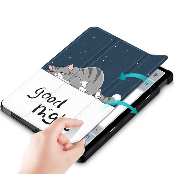 Puzdro pre Xiaomi Redmi Pad SE 11", Smartcase, sleeping cat