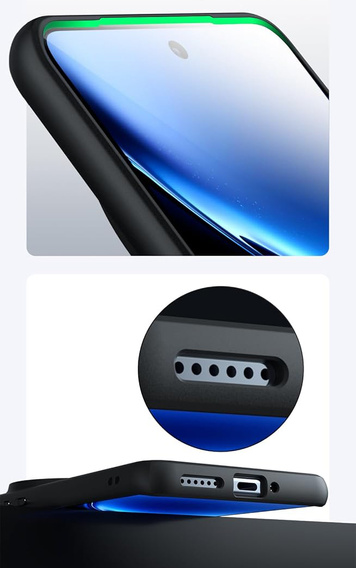 Obal na mobil pre Vivo X200 Pro 5G, Fusion Hybrid, priehľadné