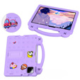 Detské puzdro pre Xiaomi Pad 7 / 7 Pro, Cute Patterns, so stojanom, fialové