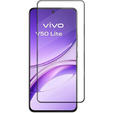 3D tvrdené sklo pre Vivo V50 Lite 4G / 5G, čierny rám