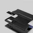 Flipové puzdro NILLKIN pre Samsung Galaxy Z Fold6 5G, CamShield Qin Pro, kožené, čierne