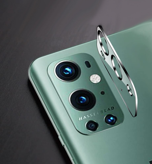 Tvrdené sklo na fotoaparát pre OnePlus 9 Pro, modré