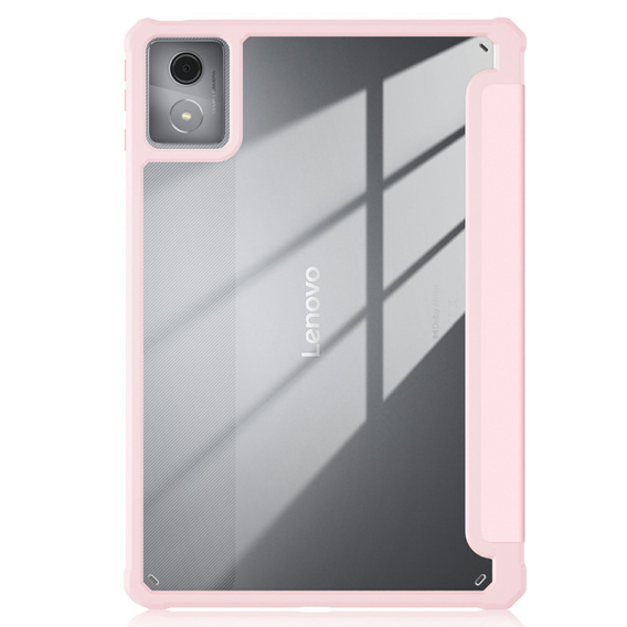 Puzdro pre Lenovo Tab K11 Plus, Smartcase Hybrid, so slotom na stylus, ružové