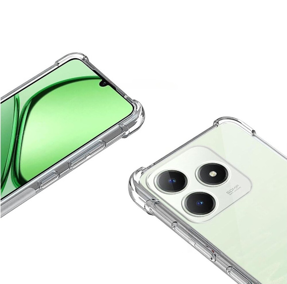 Obal na mobil pre Realme C63, Dropproof, priehľadné