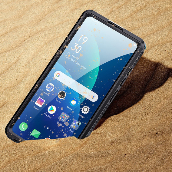 Redpepper MagSafe vodotesné puzdro pre Samsung Galaxy S26 Ultra, čierne