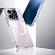 Puzdro pre Xiaomi 14T, Fusion Hybrid, pre MagSafe, priehľadné