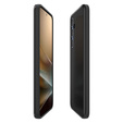 Puzdro Spigen pre Samsung Galaxy S25, Thin Fit Mag, čierne + tvrdené sklo 9H