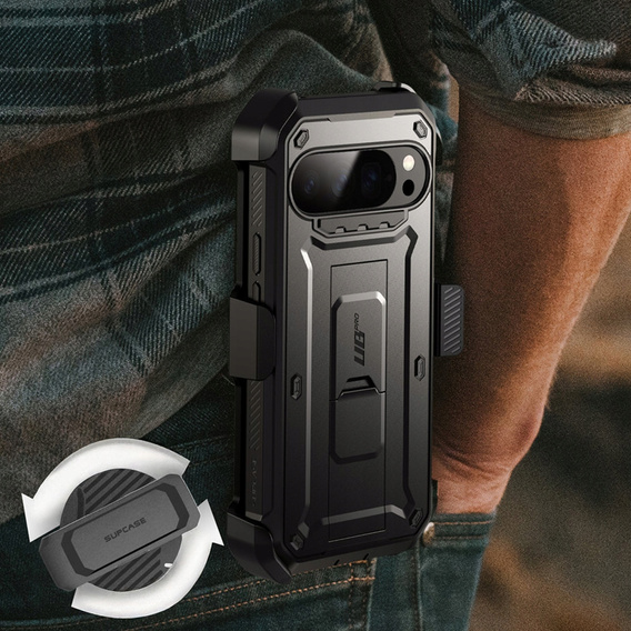 Obrnené puzdro Supcase Unicorn Beetle Pro s klipom pre Google Pixel 10 / 10 Pro