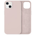 Obal na mobil pre iPhone 14, Silicone Lite, ružové