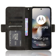 Klapkové puzdro pre Motorola Moto G56 5G, Card Slot, čierne