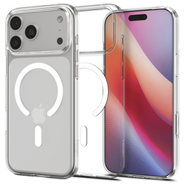 Spigen puzdro pre iPhone 17 Pro, Liquid Crystal MagSafe, číre/biele