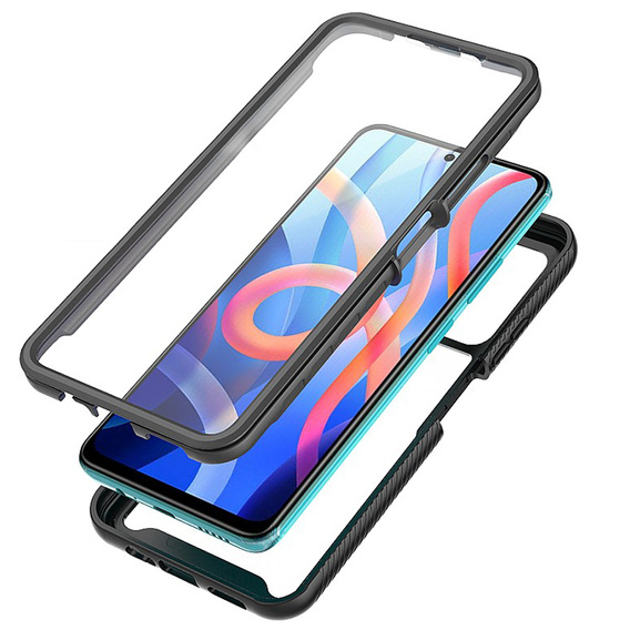 Puzdro pre Xiaomi Poco M4 Pro 5G / Redmi Note 11S 5G, Shockproof, s fóliou, modré