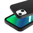 Obal na mobil pre iPhone 14 Plus, Silicone Lite, čierne