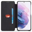 Klapkové puzdro pre Samsung Galaxy S22+ Plus 5G, LC.IMEEKE, čierne